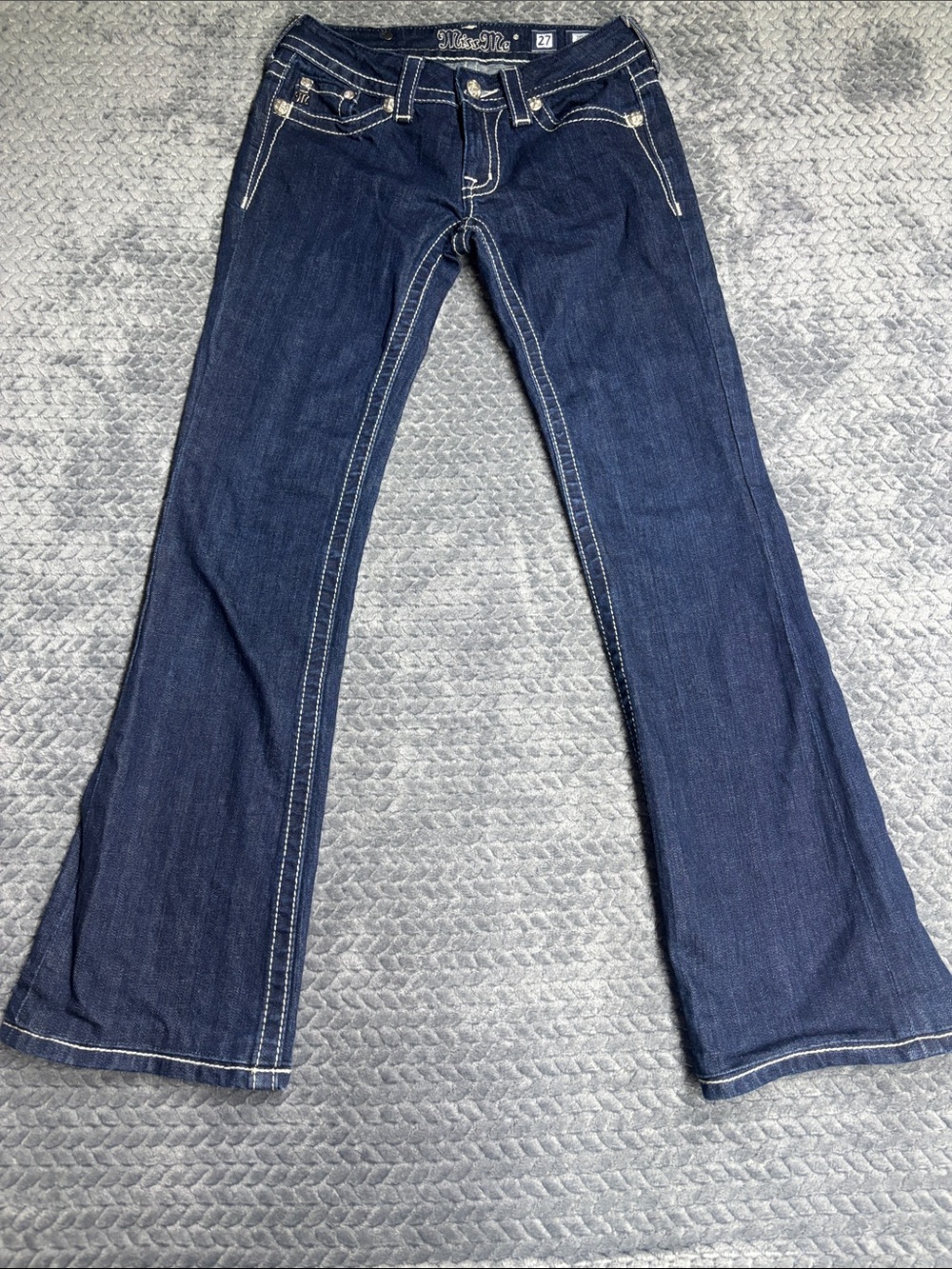 Miss Me Dark Blue Bootcut Jeans